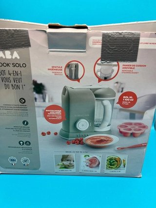 Beaba Babycook Solo, Robot de cocina infantil 4 en 1,