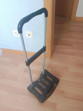 Carro plegable para mochila