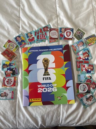 Álbum Mundial FIFA 2026 con 35 cromos