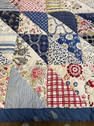 Edredón patchwork cama 90