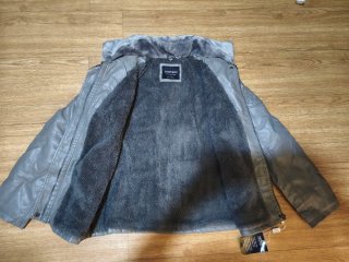 Abrigo de mujer gris