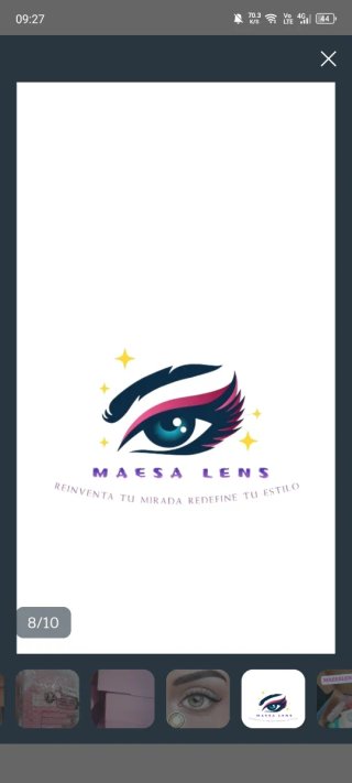 Lentillas sin borde  1 año kit completo 10 euritos