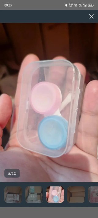 Lentillas sin borde  1 año kit completo 10 euritos