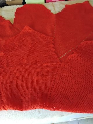 Stella Natale uncinetto fatta a mano