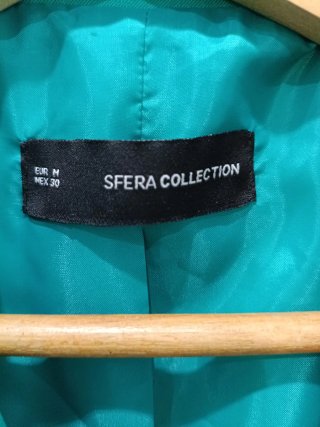 Chaqueta Sfera Verde Doble Botonadura