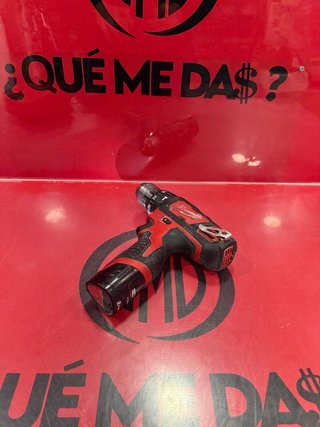 Taladro Percutor Milwaukee M12 BPD + batt+carg