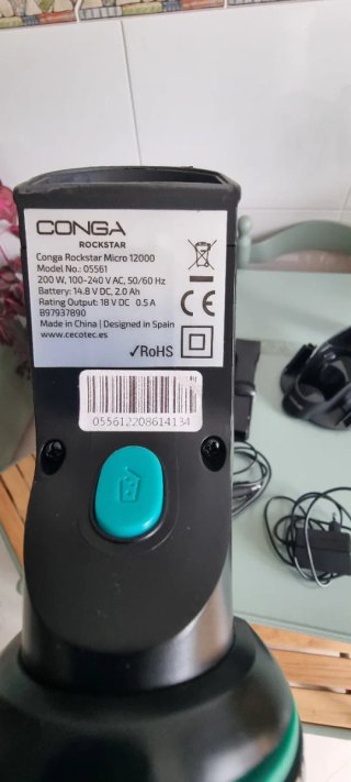 Aspirador de coche inalambrico 14,8 voltios.