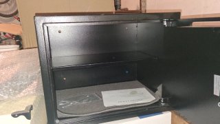Caja Fuerte Depósito Llave Negra