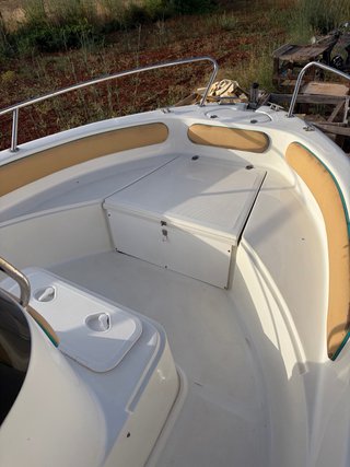 Barco Saver 550 con motor Yamaha 100cv