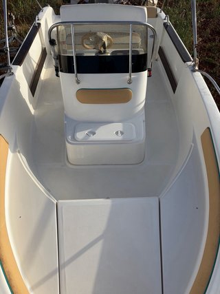 Barco Saver 550 con motor Yamaha 100cv
