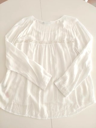 Blusa blanca ONLY talla M