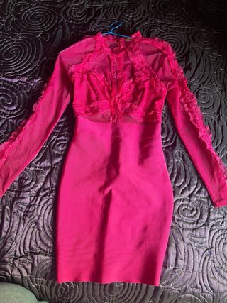 Vestido MANOSQUE rosa talla S