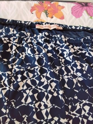Completo gonna midi e blusa elasticizzato comfort