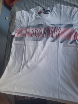 Maglietta Tommy Hilfiger Bianca Taglia M