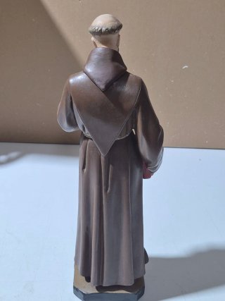 Figura San Francisco de Asís de 42 cen