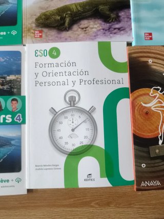 Libros de texto 4° E.S.O.