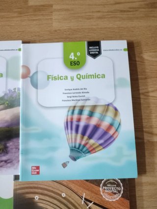 Libros de texto 4° E.S.O.