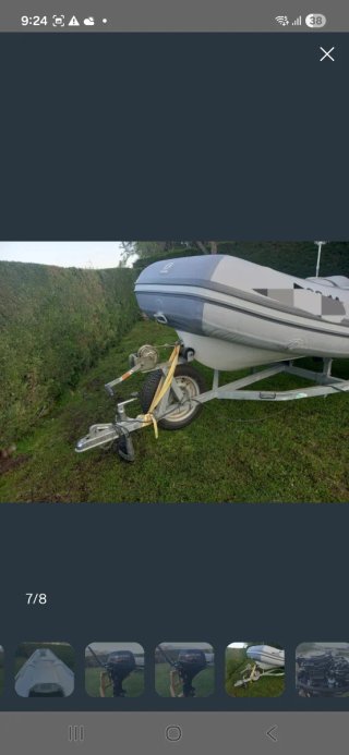 Zodiac semirrígida 340cm con motor Suzuki 15cv