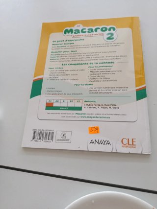 Libro de ejercicios de francés