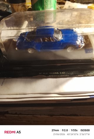 Coche a escala 1:43 Renault Alpine