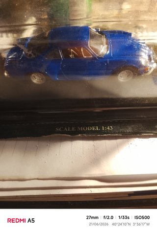 Coche a escala 1:43 Renault Alpine