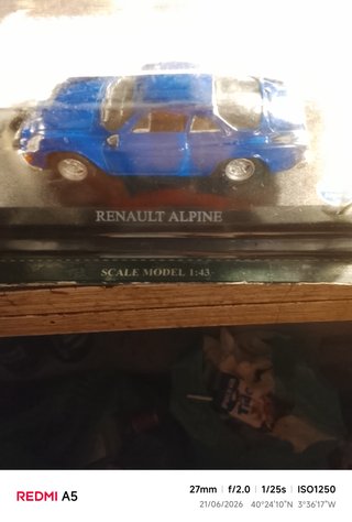 Coche a escala 1:43 Renault Alpine
