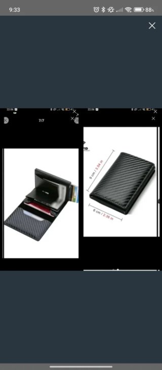 Cartera antirrobo RFID