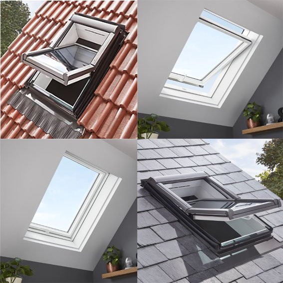 Ventana de Techo Aluminio-Laca 114x118