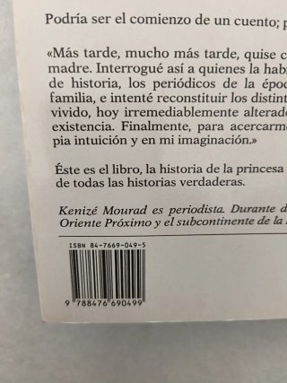 De parte de la princesa muerta