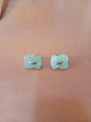 Pendientes Tous Verdes y Plateados