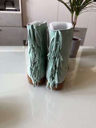 Botines ante tacón bajo