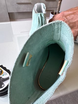 Botines ante tacón bajo
