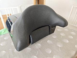 Baúl Moto Universal 48L Negro Brillante