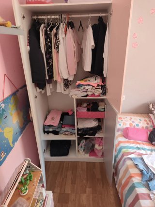 Armario infantil niña