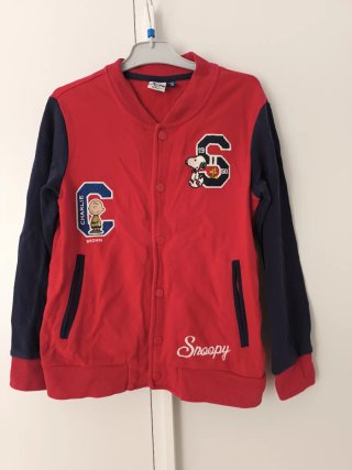 Chaqueta Snoopy Talla 10 Roja y Azul