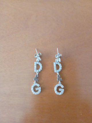 Pendientes D&G Plata