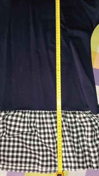 Vestito sportivo donna blu e bianco