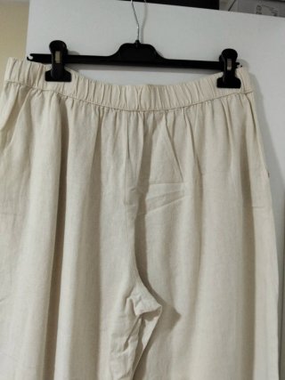 Set donna: pantaloni e camicia stampata