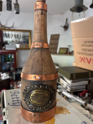 Antigua botella vacia rara Luis Felipe