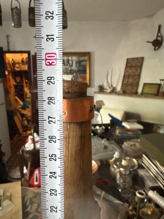Antigua botella vacia rara Luis Felipe