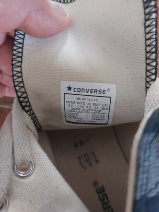 Converse All Star cuadros T43
