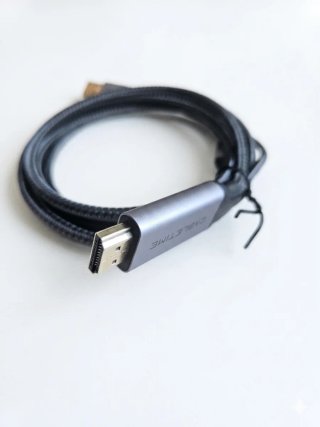 Cable HDMI a USB-C CABLETIME con Alimentación USB-