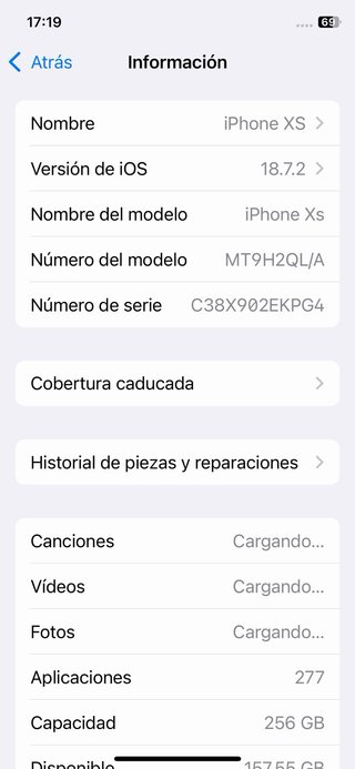 iPhone XS 256GB Nero Schermo Rotto