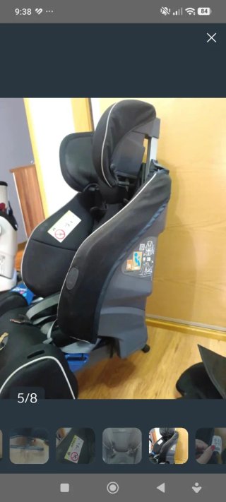Silla coche Kllipan a contramarcha