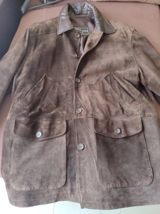 Chaqueta Pierre Cardin Piel Marrón Talla 56