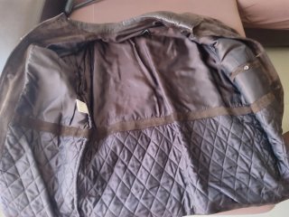Chaqueta Pierre Cardin Piel Marrón Talla 56