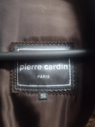 Chaqueta Pierre Cardin Piel Marrón Talla 56