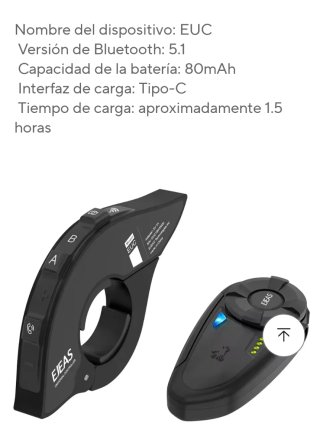 Mando EJEAS Bluetooth para Casco