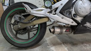 Kawasaki ER6F 2006 Negra - 48.000 km