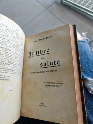 Il medico di se stesso 1907 favari 4 edizione